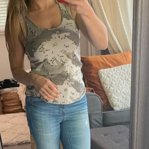 Tank top camo GUC racer back gym - Picture 1 of 9